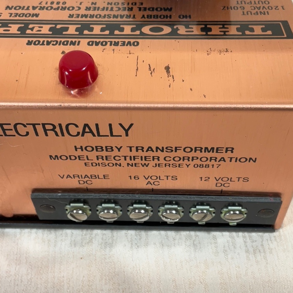 MRC Throttlepack #501 HO Train Control Train Transformer Model Railroad - Picture 11 of 16
